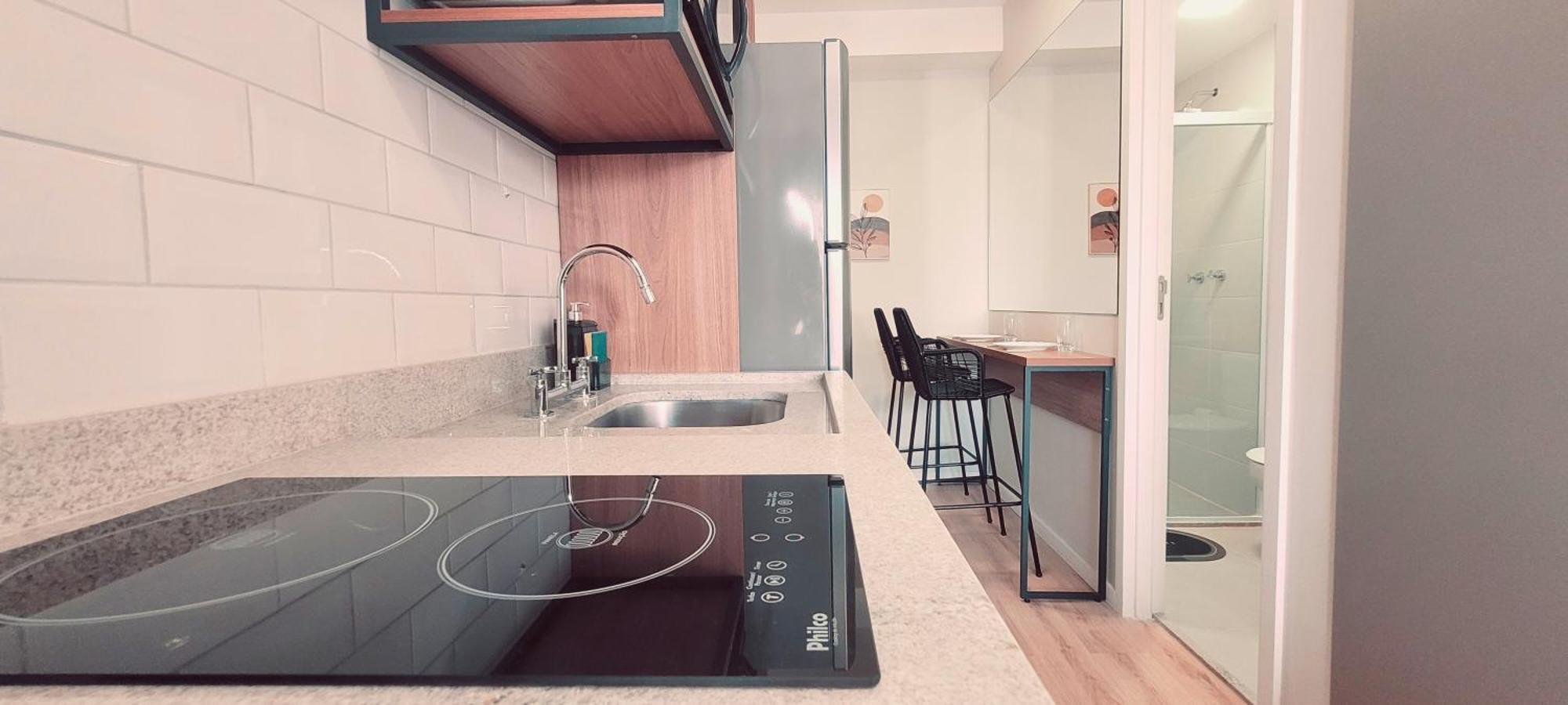 Apartamento Booksampa Haus 1309 Novo - 1 Minuto Do Metro